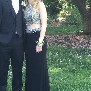 Clarisse Prom Dress - two piece - size 0